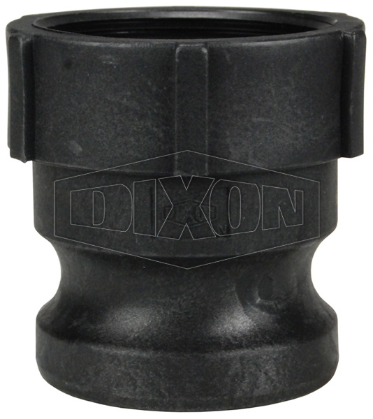 Polypropylene Cam & Groove Type A Adapter x Female NPT